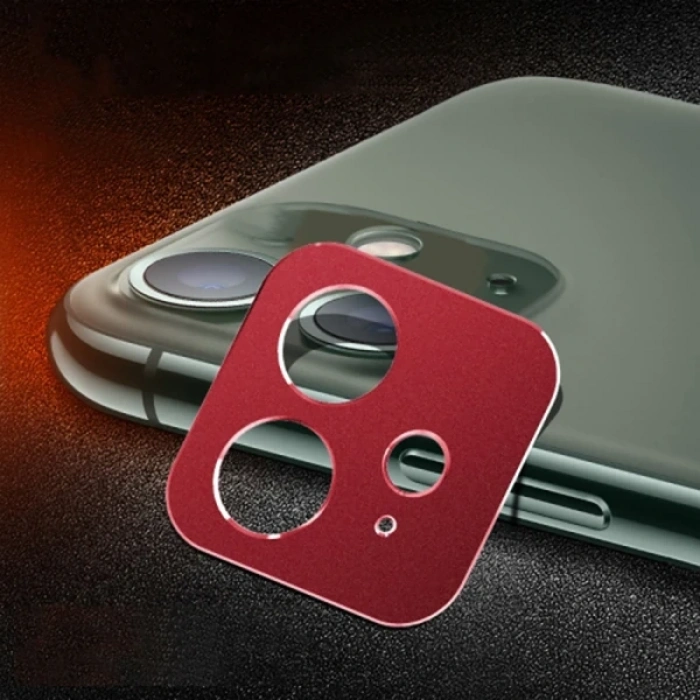 İphone 11 6.1 3d Metal Kamera Koruyucu Metal Lens