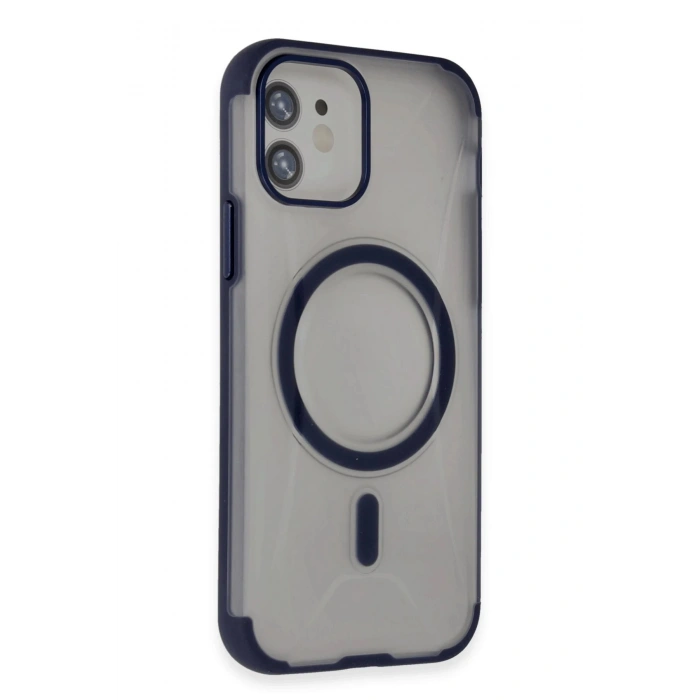 iPhone 11 Hilton Magsafe Kapak - Lacivert