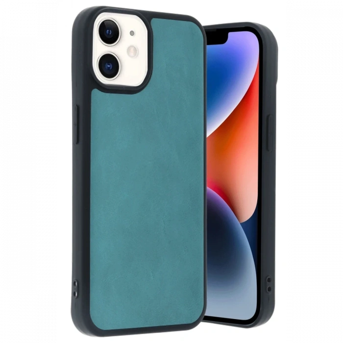 iPhone 11 Kılıf Aras Deri Kapak - Açık Yeşil