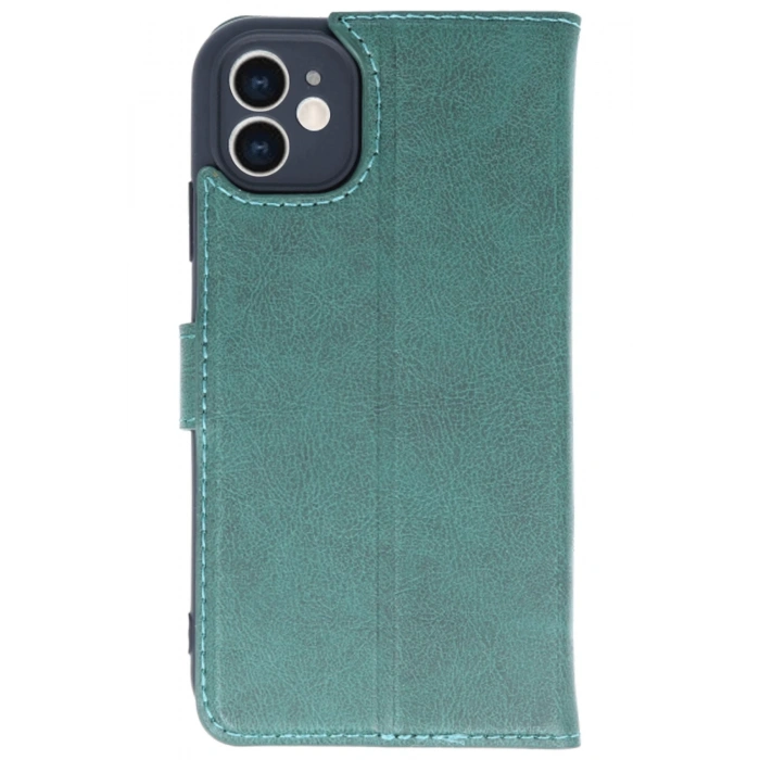 iPhone 11 Kılıf Trend S Plus Kapaklı Kılıf - Yeşil