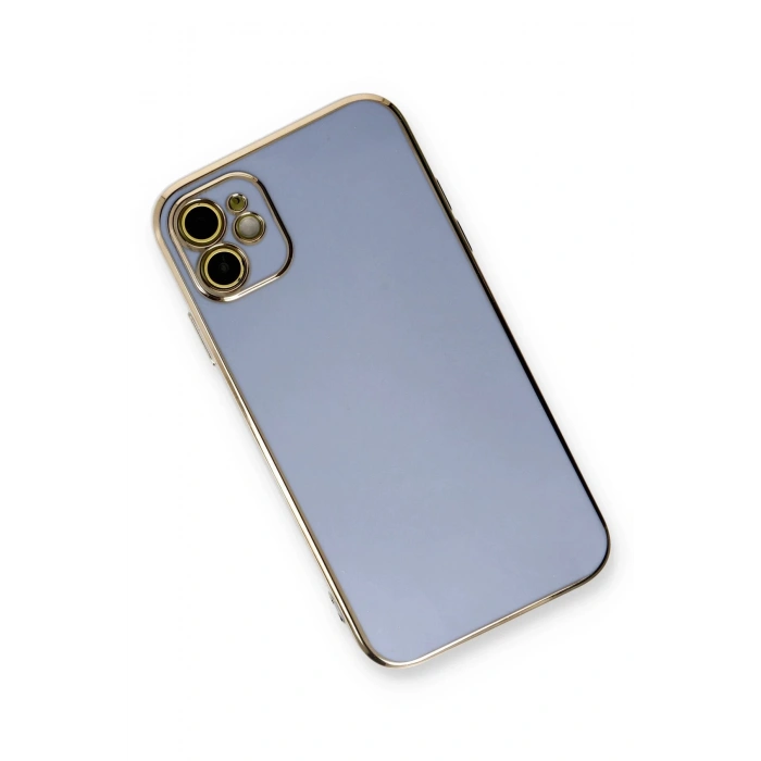 iPhone 11 Kılıf Volet Silikon - Mavi