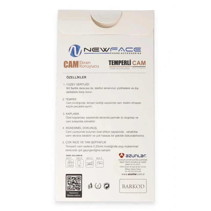 iPhone 11 Pro 3D Antistatik Hayalet Cam Ekran Koruyucu