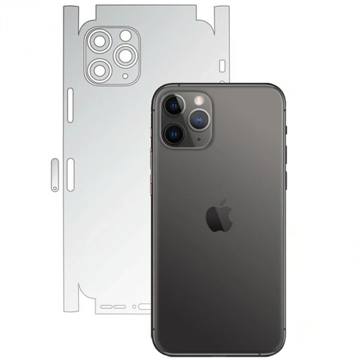 İphone 11 Pro 5.8 İnch Hidrojel Hayalet Arka Tam Kaplama Film
