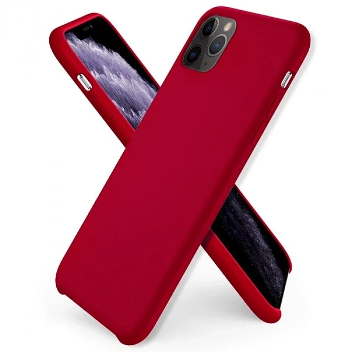 İphone 11 Pro 5.8inc 2019 Lansman Kılıf İçi Kadife Soft Silikon Kılıf