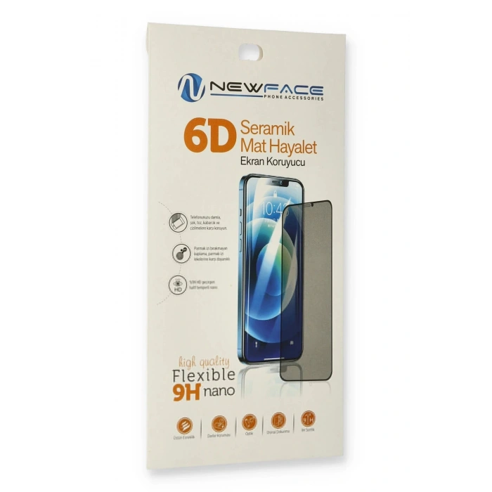 iPhone 11 Pro 6D Mat Seramik Hayalet Nano Ekran Koruyucu