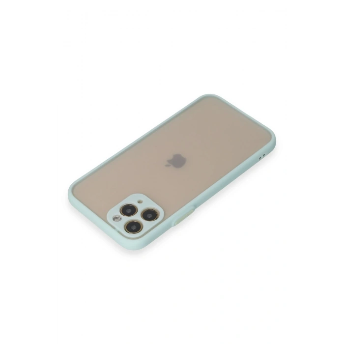 iPhone 11 Pro Kılıf Montreal Silikon Kapak - Turkuaz