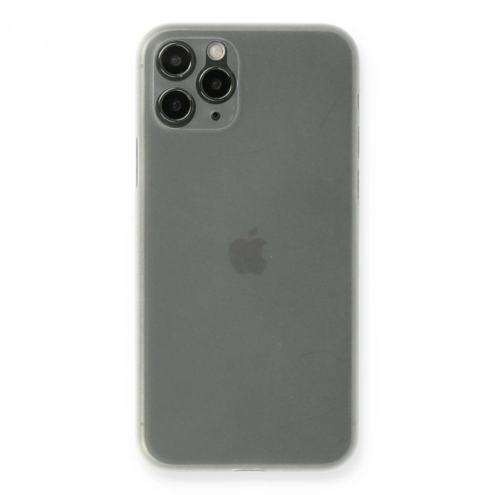 iPhone 11 Pro Kılıf PP Ultra İnce Kapak - Beyaz