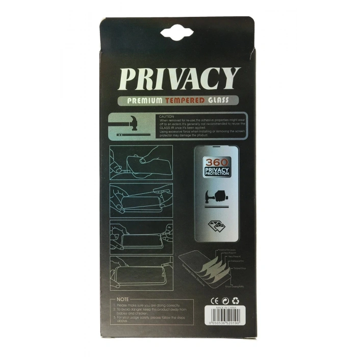 iPhone 11 Pro Max 34D Hayalet Izgaralı Cam