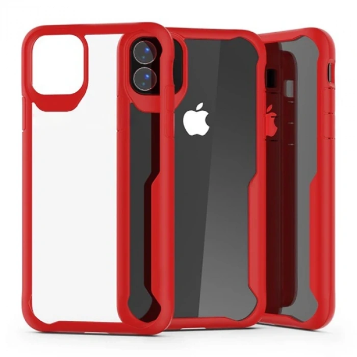 İphone 11 Pro Max 6.5 İnch Shock Absorption Pc+tpu Darbe Emici Kılıf