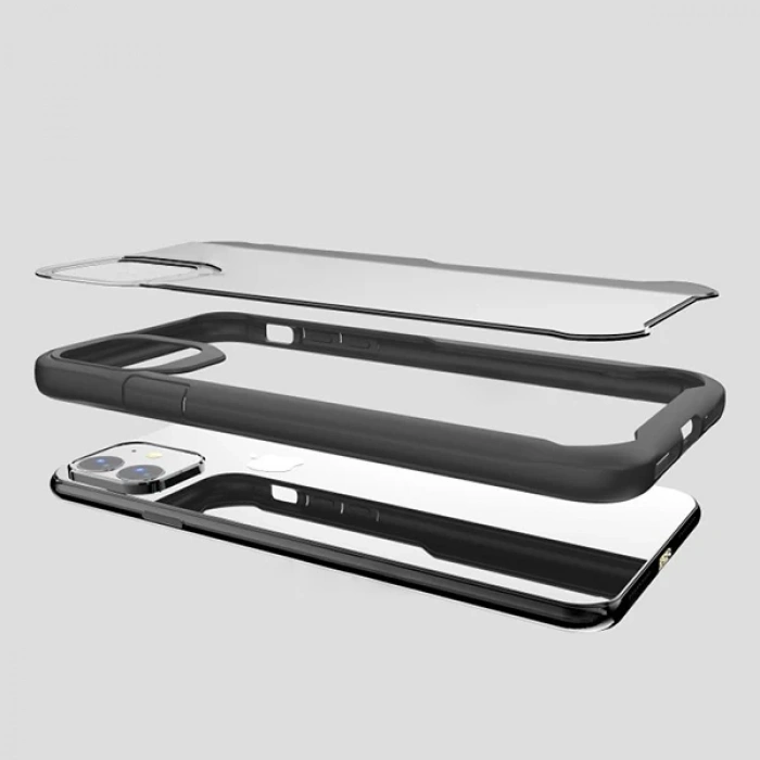 İphone 11 Pro Max 6.5 İnch Shock Absorption Pc+tpu Darbe Emici Kılıf