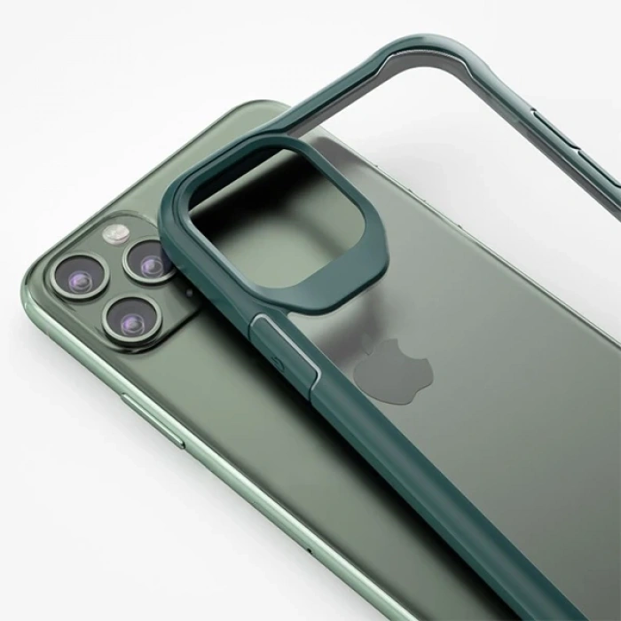 İphone 11 Pro Max 6.5 İnch Shock Absorption Pc+tpu Darbe Emici Kılıf