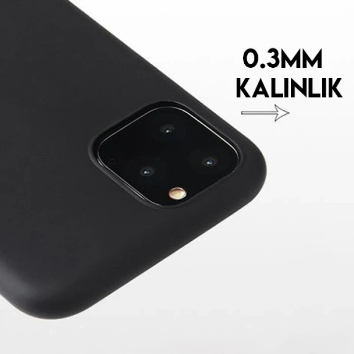 İphone 11 Pro Max 6.5 İnch  Ultra Slim Soft Tpu Silikon Kılıf-(5775)
