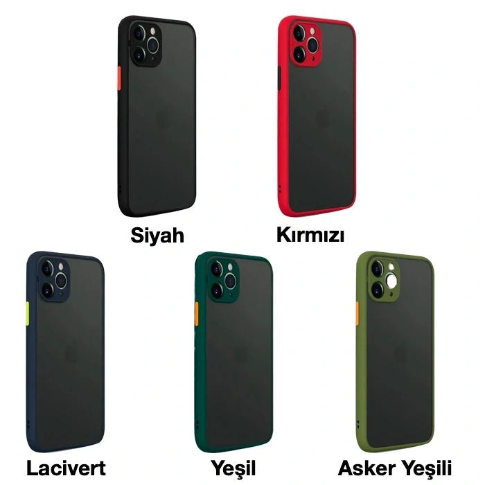 İphone 11 Pro Max 6.5inç Kamera Korumalı Premium Silikon Kılıf