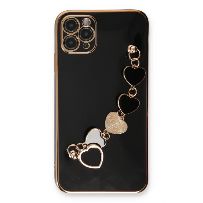 iPhone 11 Pro Max Kılıf Esila Silikon - Siyah