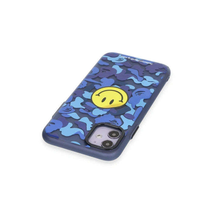 iPhone 12 Kılıf Apollo Magneticsafe Desenli Kapak - Apollo Mavi - 1