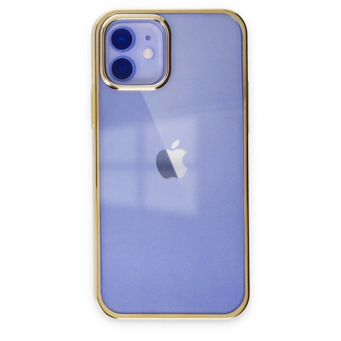 iPhone 12 Kılıf Element Silikon - Gold