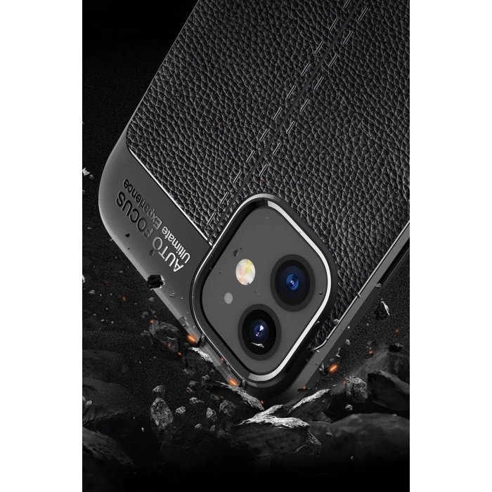 iPhone 12 Mini Kılıf Auto Focus Kapak - Lacivert