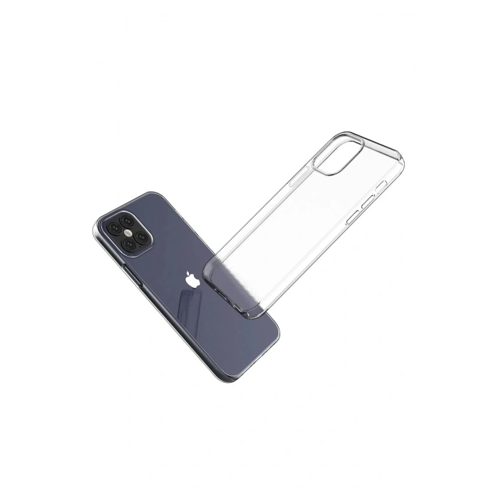 iPhone 12 Mini Kılıf Lüx Şeffaf Silikon
