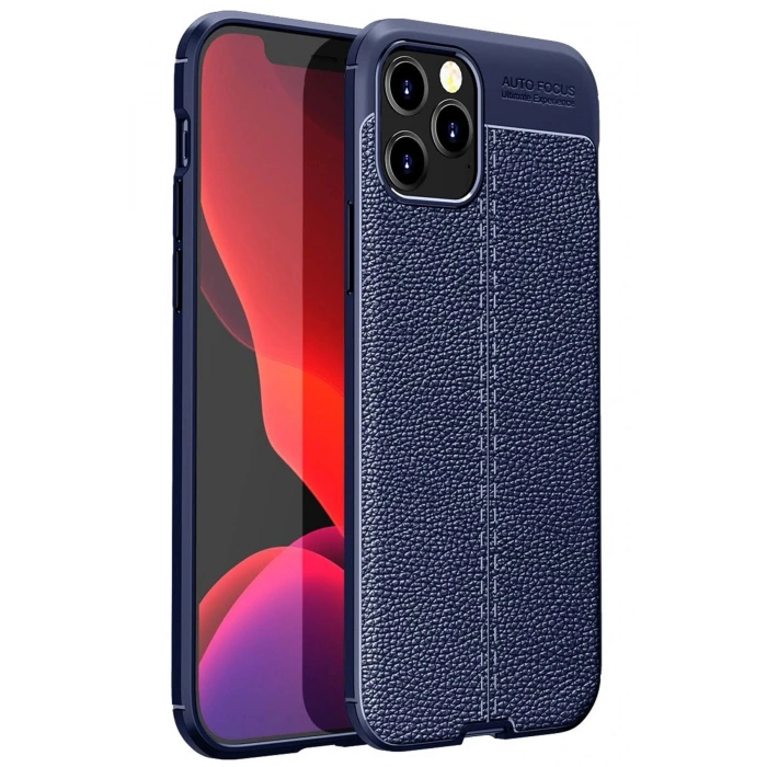 iPhone 12 Pro Kılıf Auto Focus Kapak - Lacivert