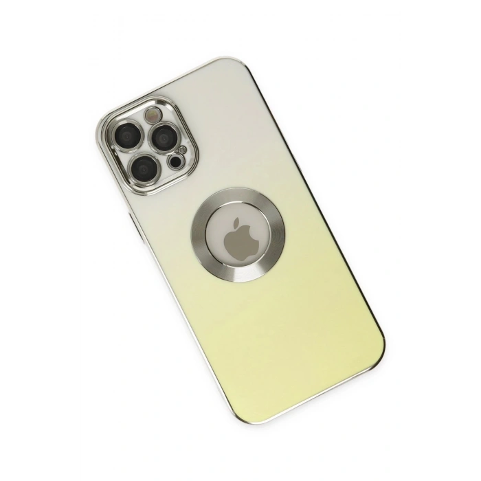 iPhone 12 Pro Kılıf Best Silikon - Sarı