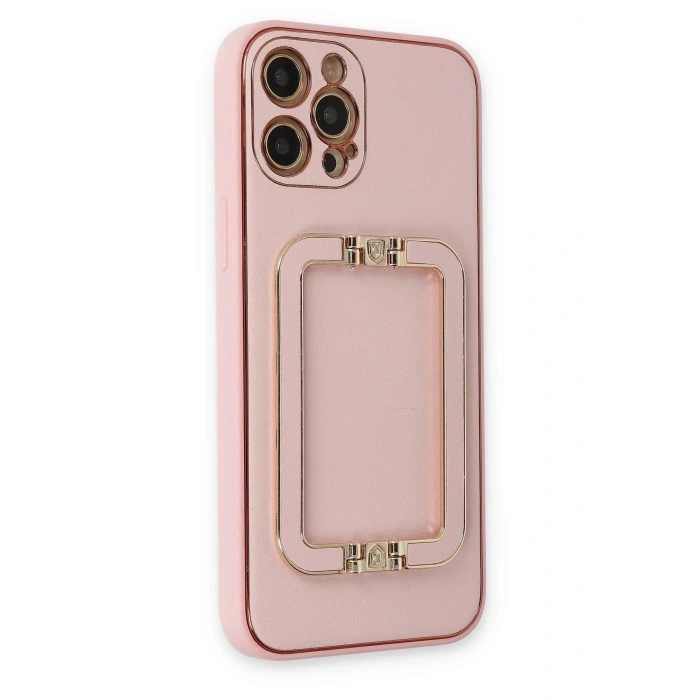 iPhone 12 Pro Kılıf Coco Elit Kapak - Pembe