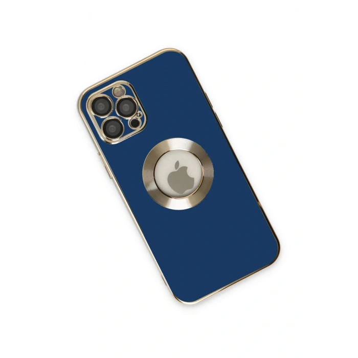 iPhone 12 Pro Kılıf Store Silikon - Mavi