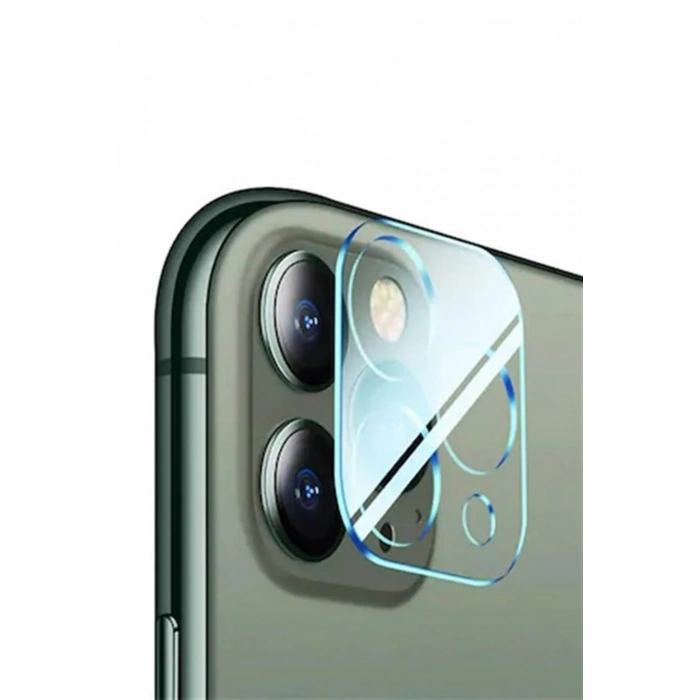 İphone 12 Pro Max 6.7  Full Tempered Kamera Koruyucu Kırılmaz Cam