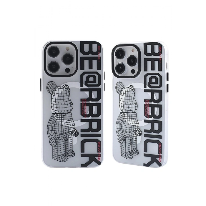 iPhone 12 Pro Max Kılıf Apollo Magneticsafe Desenli Kapak - Apollo Şeffaf - 1