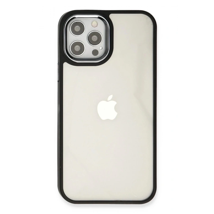 iPhone 12 Pro Max Kılıf Dora Kapak - Siyah