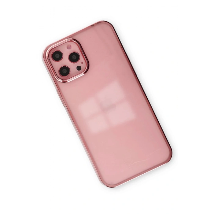 iPhone 12 Pro Max Kılıf Element Silikon - Pembe