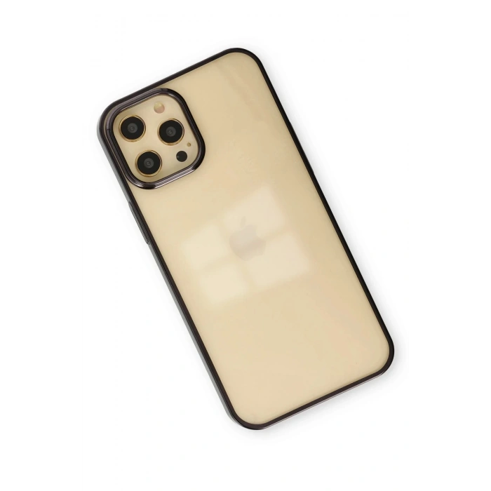 iPhone 12 Pro Max Kılıf Element Silikon - Siyah