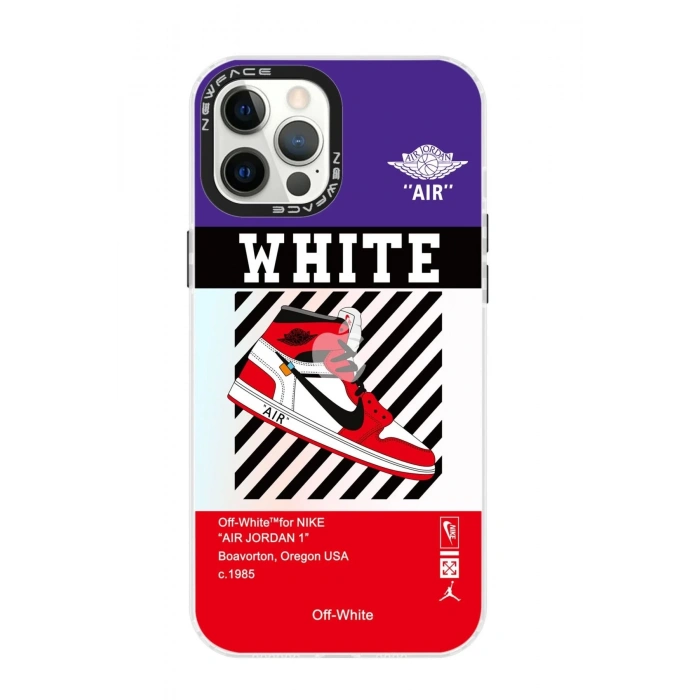 iPhone 12 Pro Max Kılıf Estoril Desenli Kapak - Estoril - 12