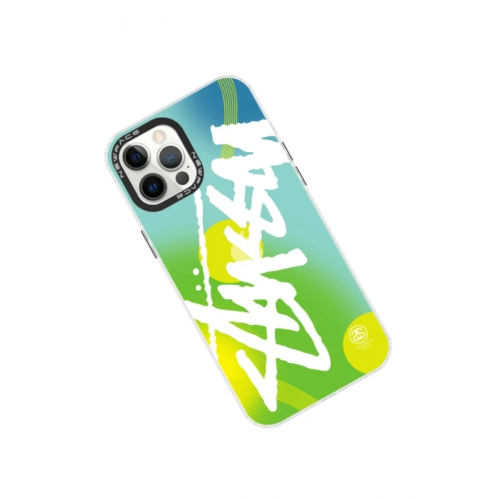 iPhone 12 Pro Max Kılıf Estoril Desenli Kapak - Estoril - 2