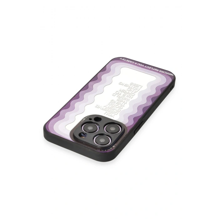 iPhone 12 Pro Max Kılıf Mirror Desenli Kapak - Mirror - 5