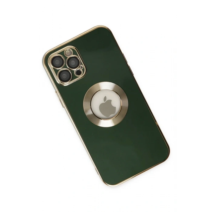 iPhone 12 Pro Max Kılıf Store Silikon - Yeşil