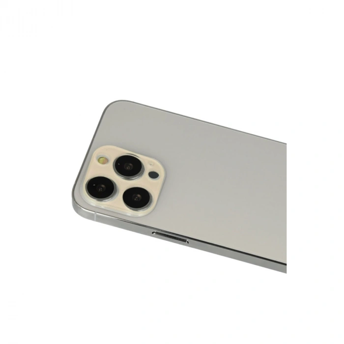 iPhone 12 Pro Rainbow Kamera Lens Koruma Cam - Gold