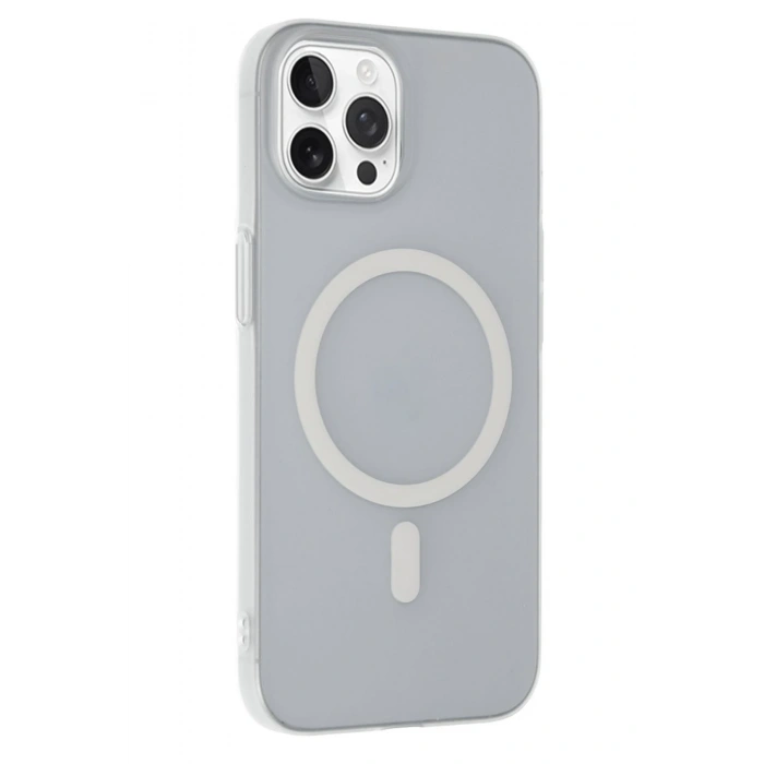 iPhone 12 Pro Tuna PC Slim Magsafe Kapak - Şeffaf