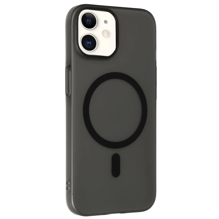 iPhone 12 Tuna PC Slim Magsafe Kapak - Siyah