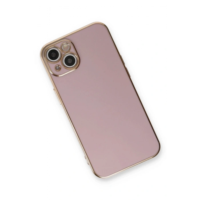 iPhone 13 Kılıf Volet Silikon - Mor