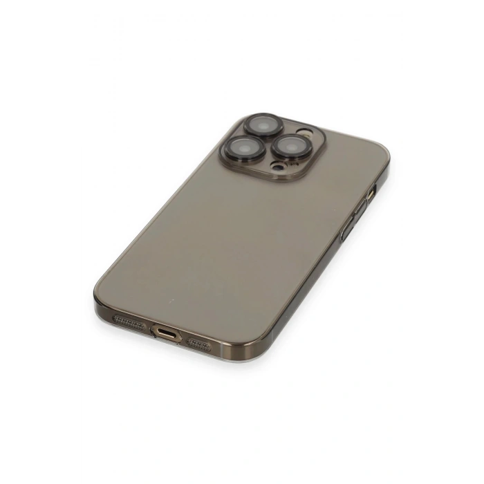 iPhone 13 Pro Kılıf Armada Lensli Kapak - Siyah