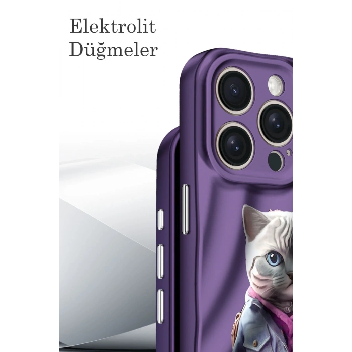 iPhone 13 Pro Kılıf Crew Desenli Kapak - Çiçek