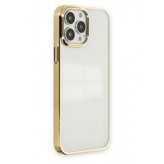 iPhone 13 Pro Kılıf Element Silikon - Gold