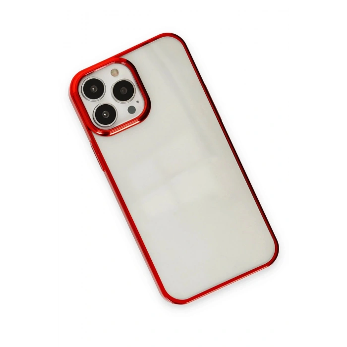 iPhone 13 Pro Kılıf Element Silikon - Kırmızı