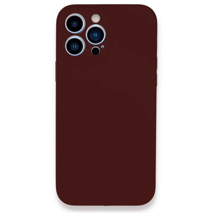 iPhone 13 Pro Kılıf Lansman Legant Silikon - Bordo