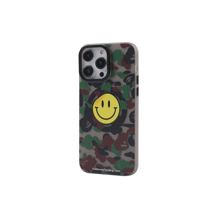 iPhone 13 Pro Max Kılıf Apollo Magneticsafe Desenli Kapak - Apollo Siyah - 4