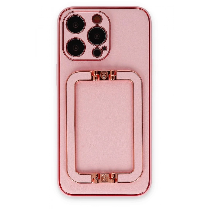 iPhone 13 Pro Max Kılıf Coco Elit Kapak - Pembe