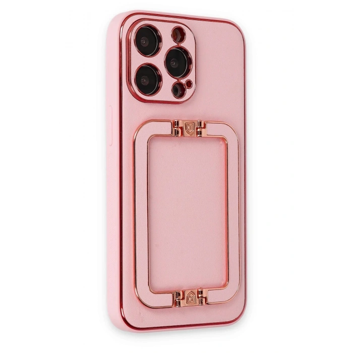 iPhone 13 Pro Max Kılıf Coco Elit Kapak - Pembe