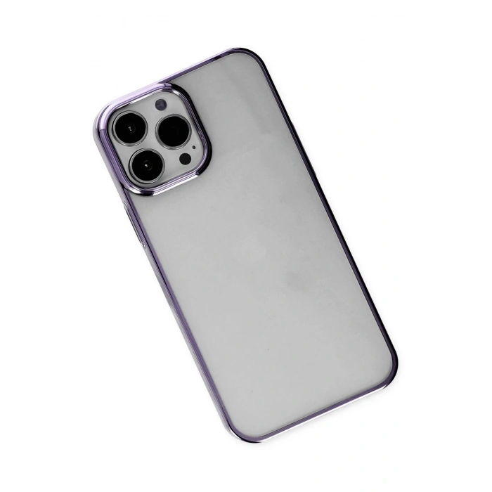 iPhone 13 Pro Max Kılıf Element Silikon - Mor