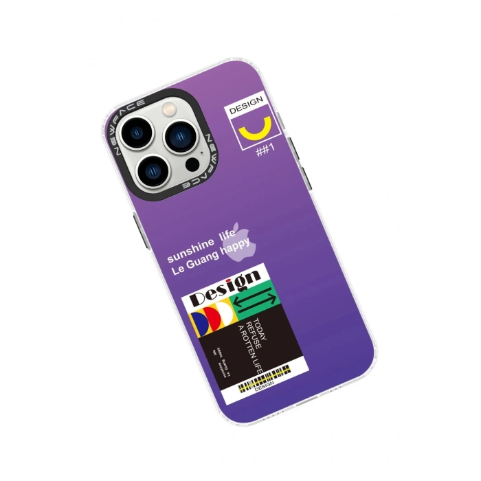 iPhone 13 Pro Max Kılıf Estoril Desenli Kapak - Estoril - 4