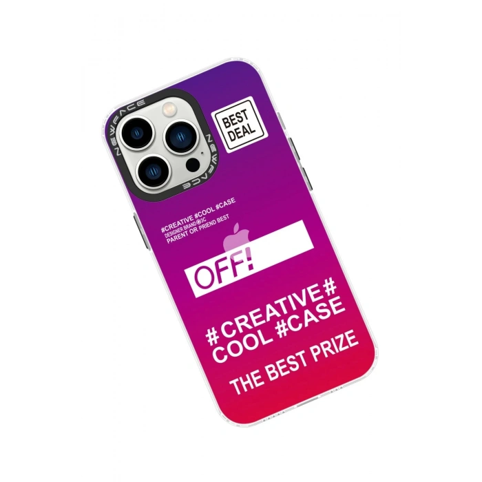 iPhone 13 Pro Max Kılıf Estoril Desenli Kapak - Estoril - 9